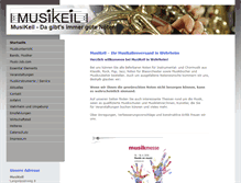 Tablet Screenshot of musikeil.de